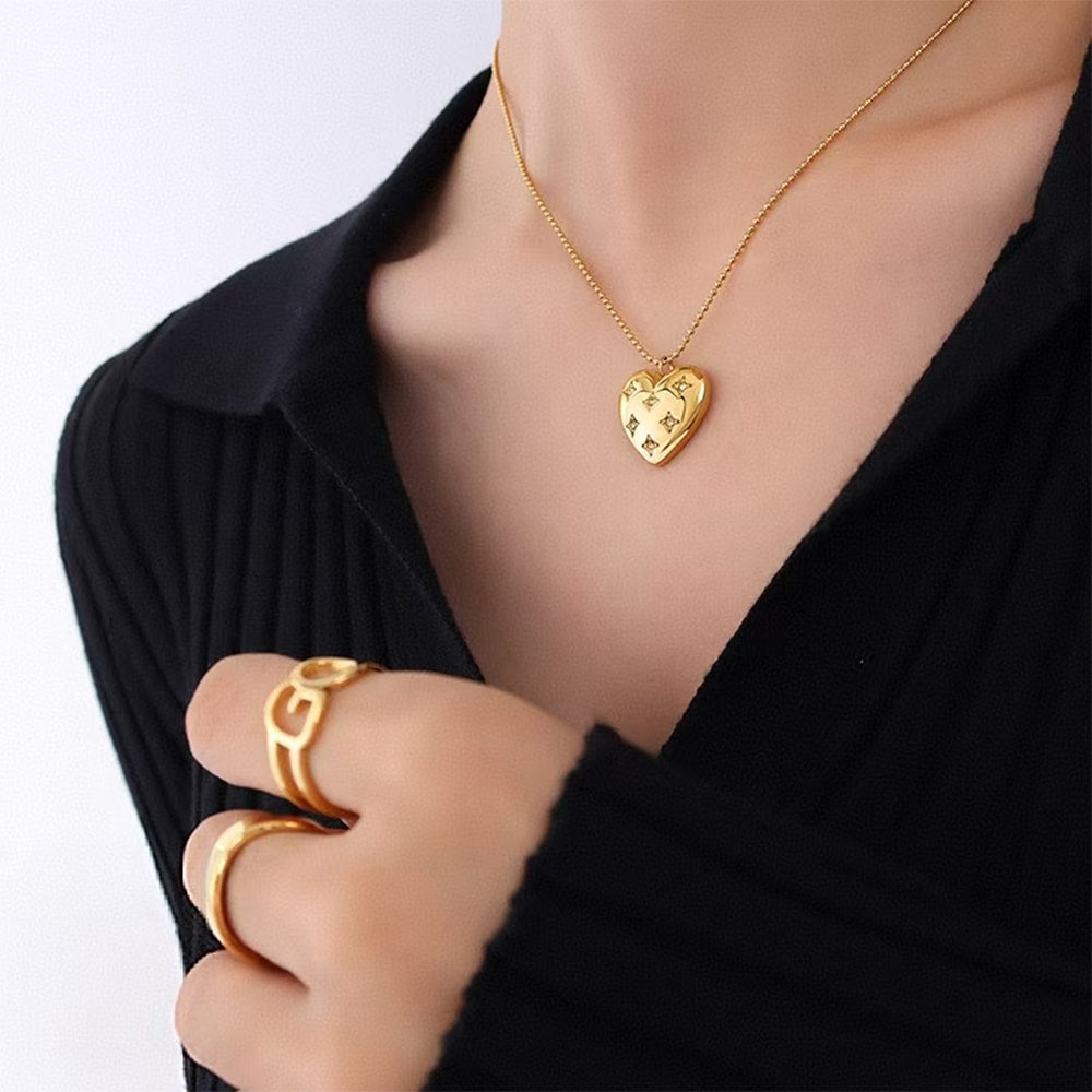 Nova Heart Necklace
