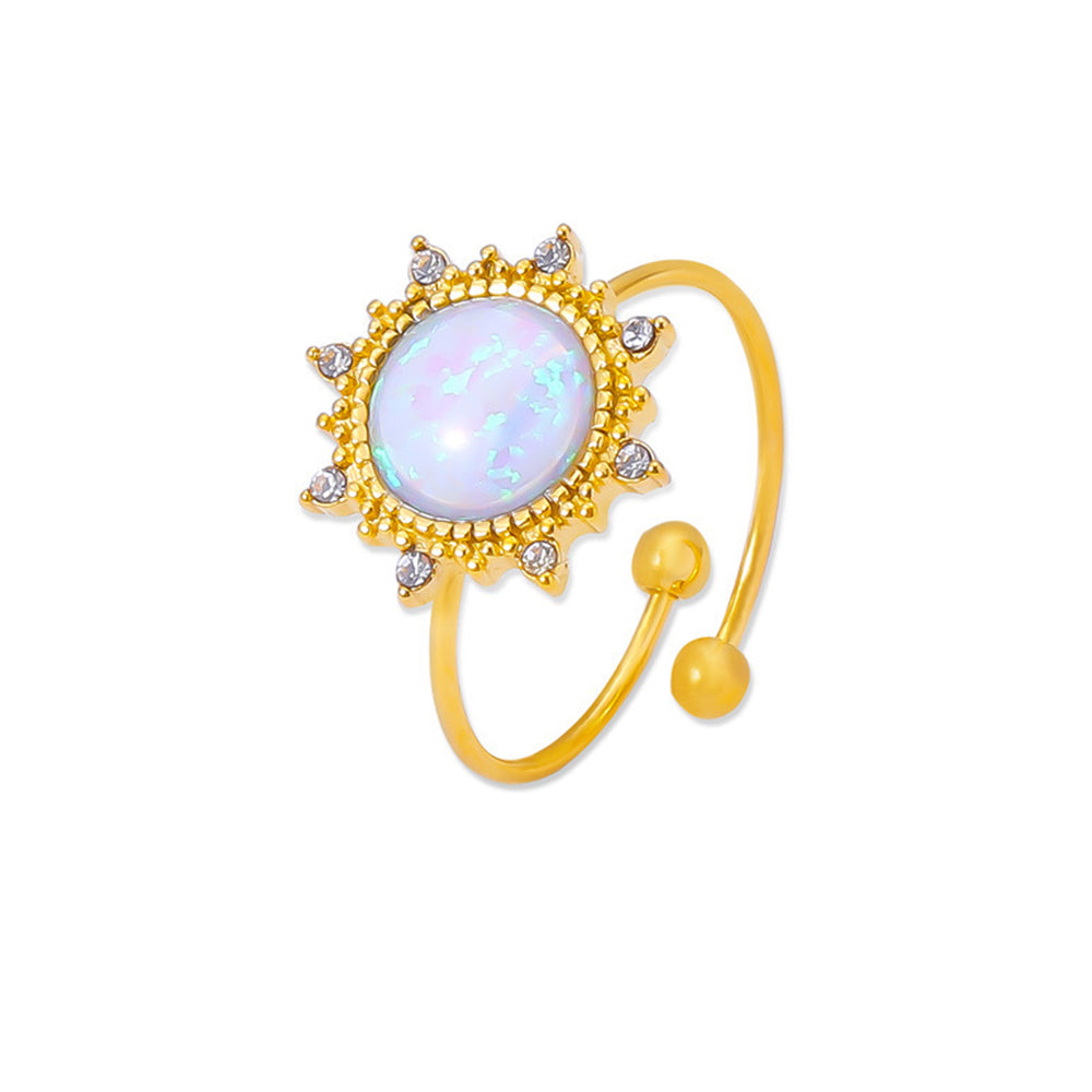 Opaline Charm Ring