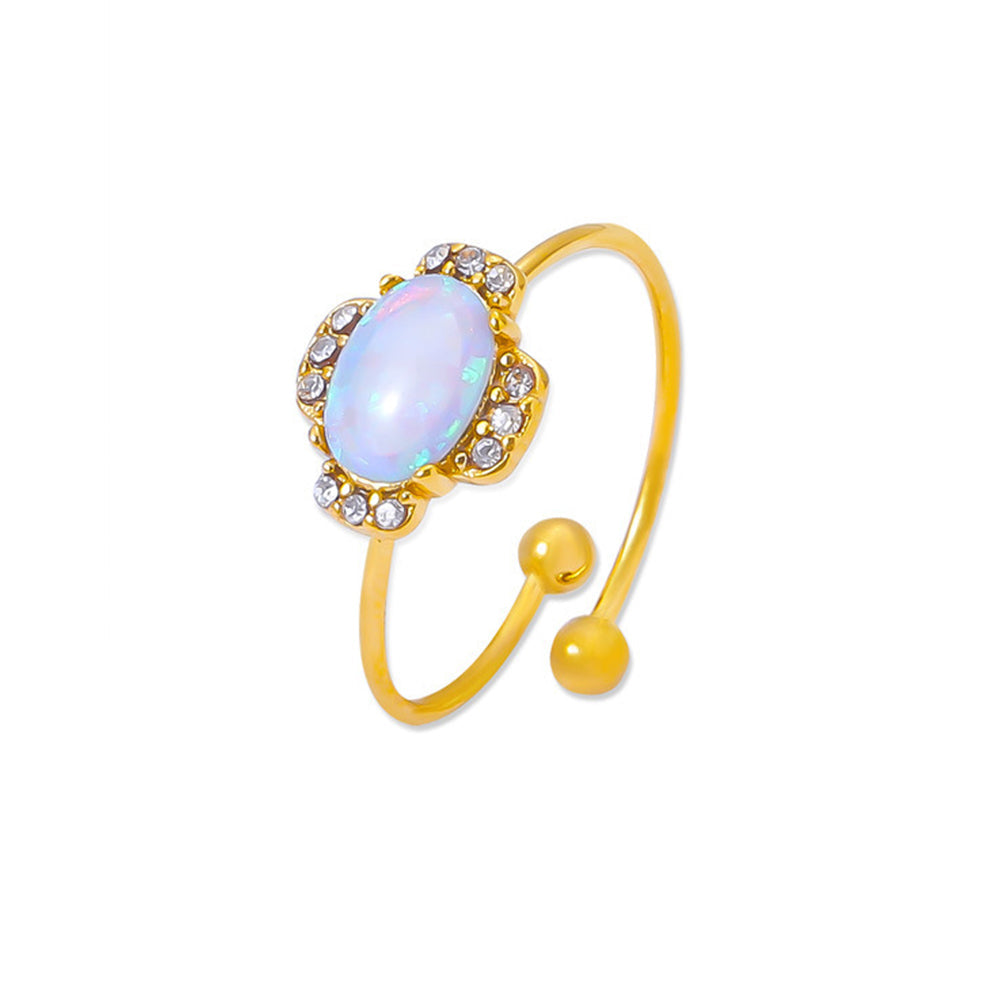 Opaline Charm Ring