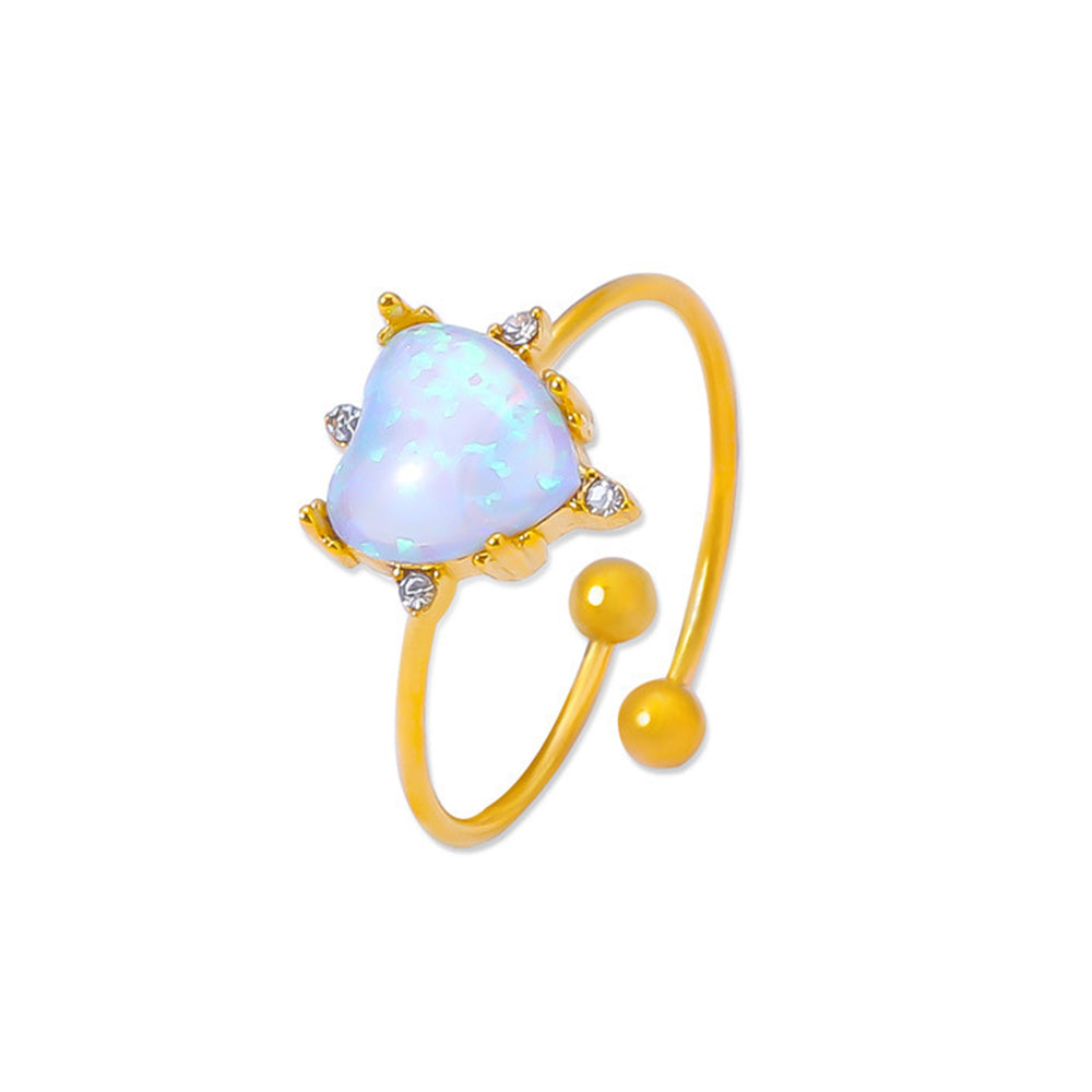 Opaline Charm Ring