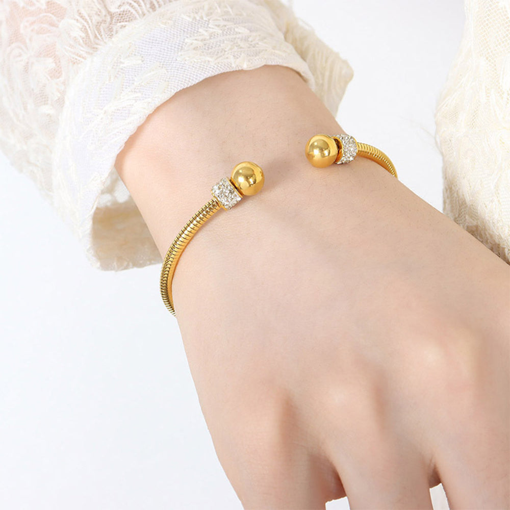 Crystal Sphere Bangle