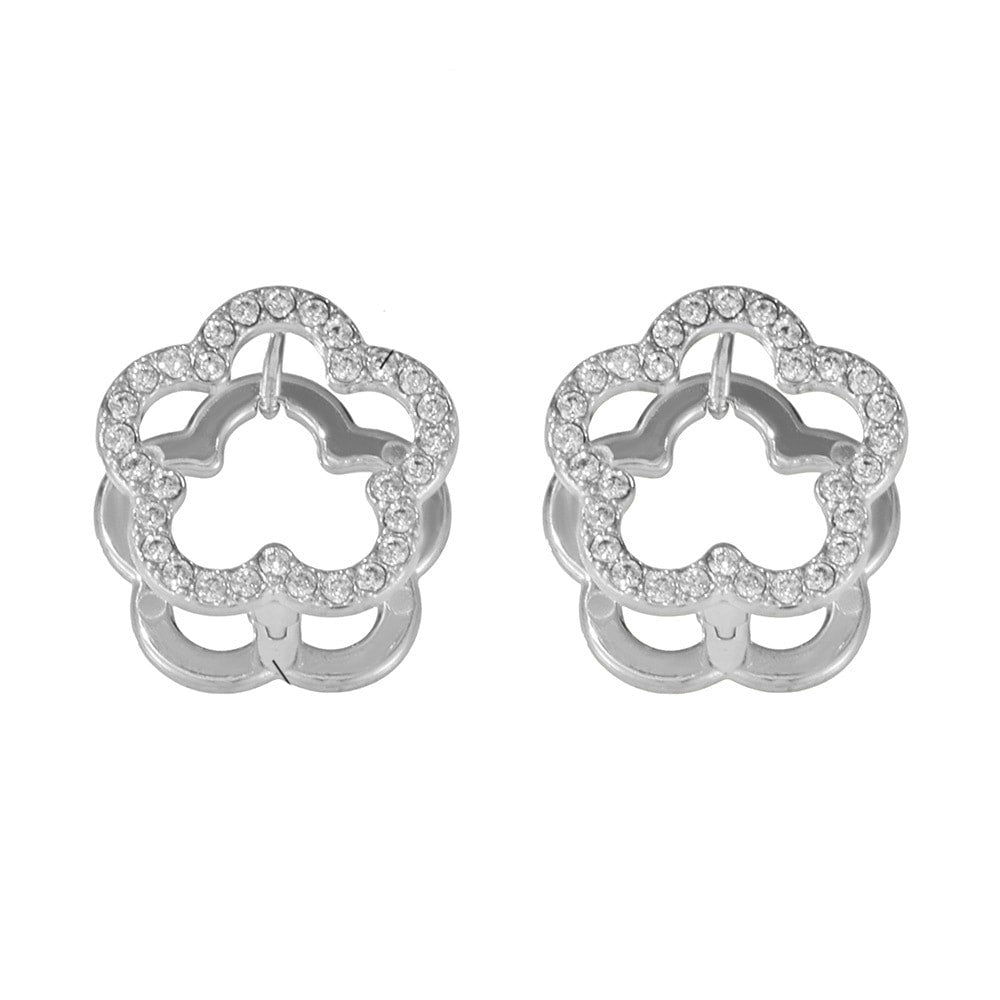 Floral Wheel Earrings