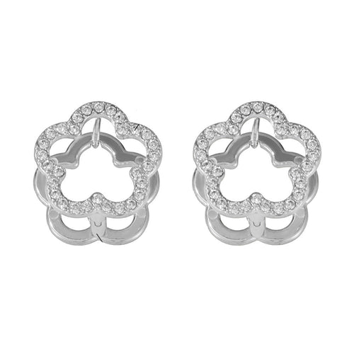 Floral Wheel Earrings