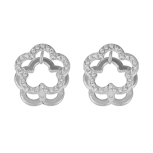 Floral Wheel Earrings