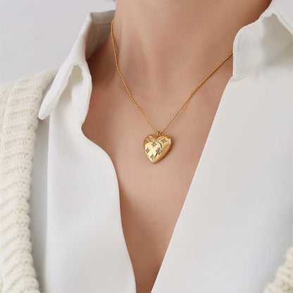 Nova Heart Necklace