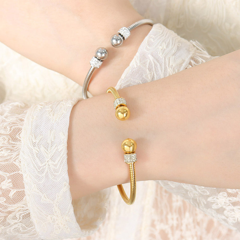 Crystal Sphere Bangle