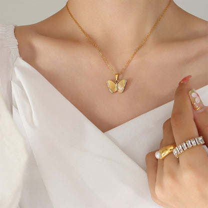 Celeste Butterfly Necklace
