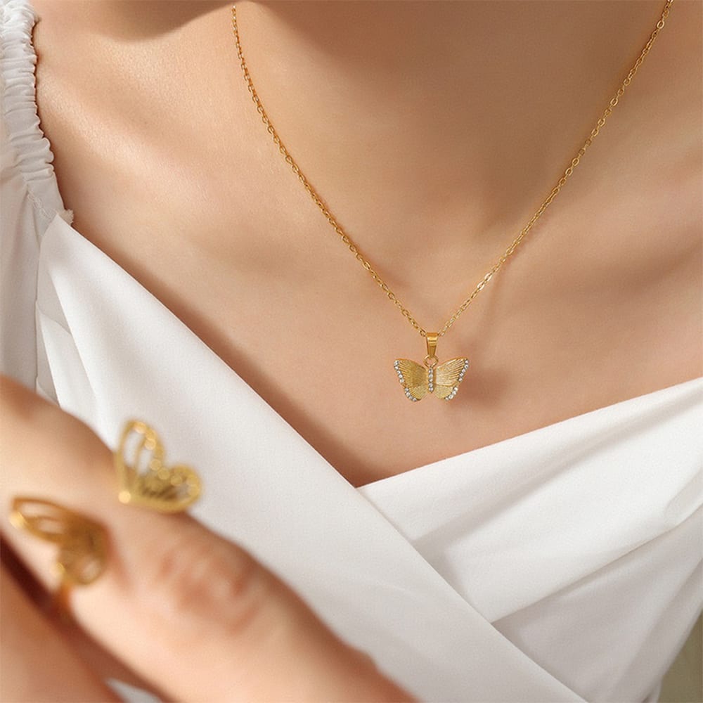 Celeste Butterfly Necklace