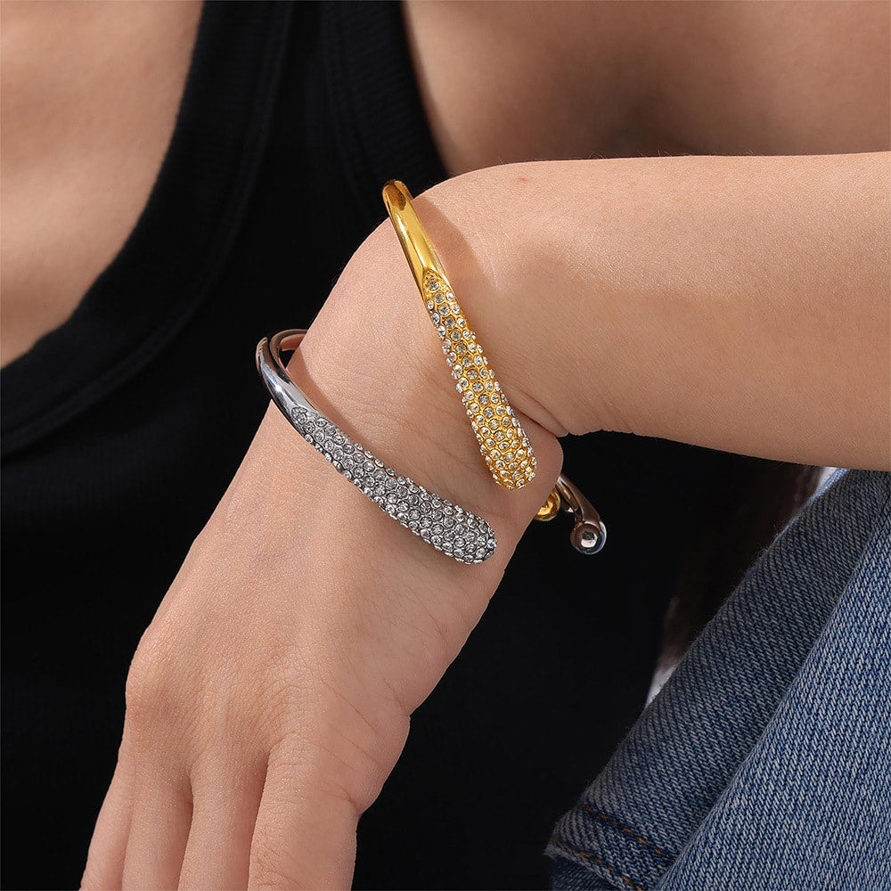 Droplet Dazzle Bangle