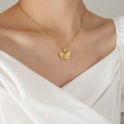 Celeste Butterfly Necklace