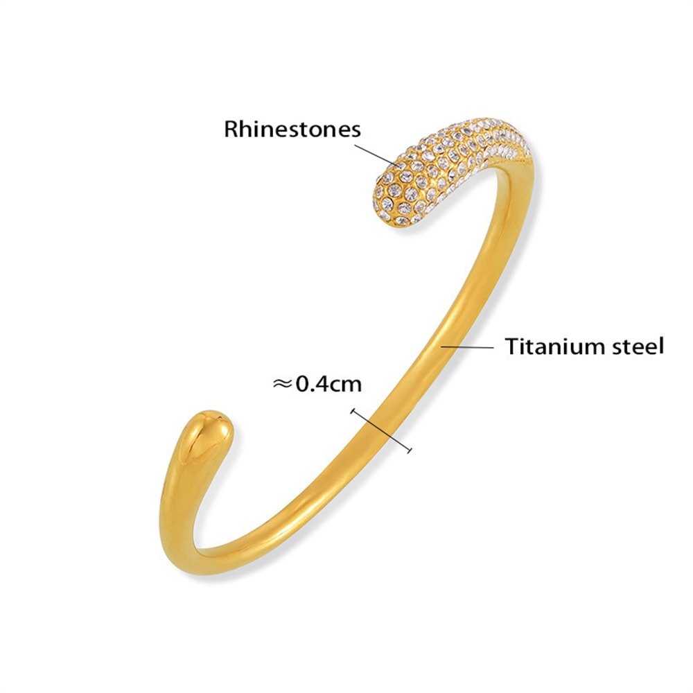 Droplet Dazzle Bangle