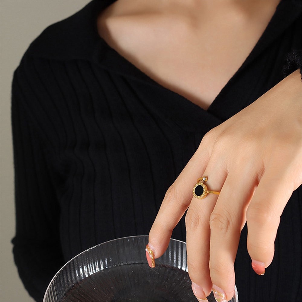 Timeless Onyx Ring