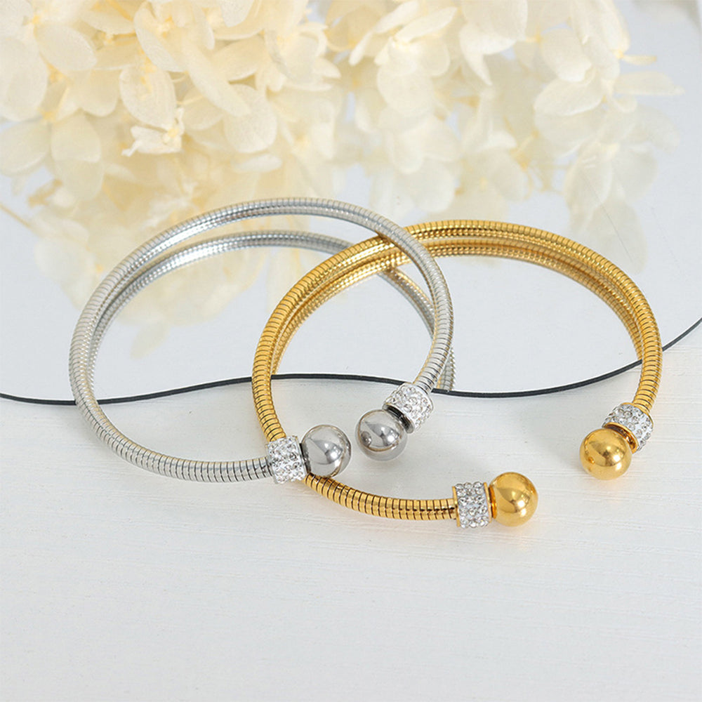 Crystal Sphere Bangle