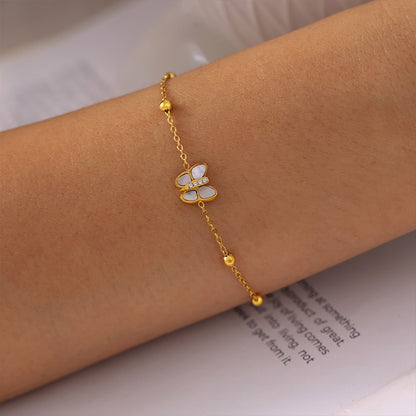 Butterfly Chain Bangle