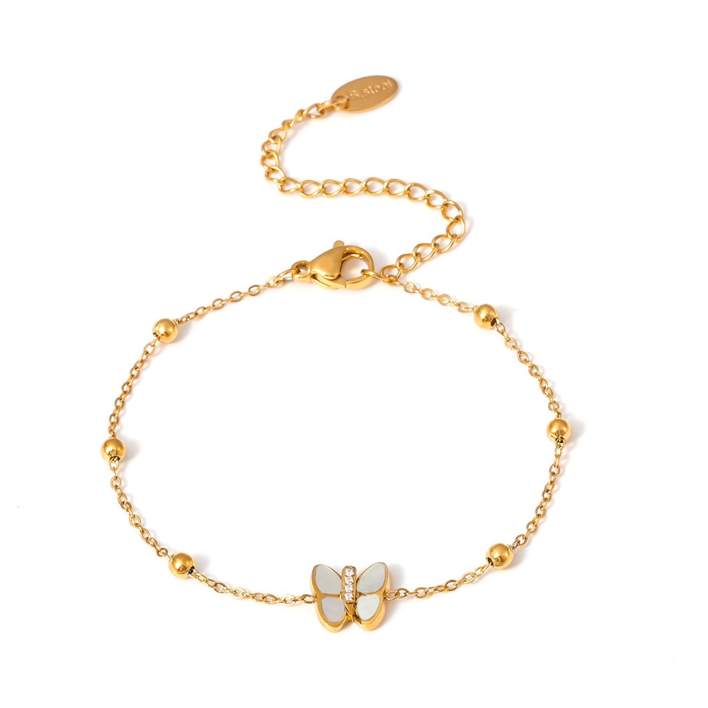 Butterfly Chain Bangle