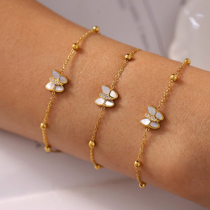 Butterfly Chain Bangle